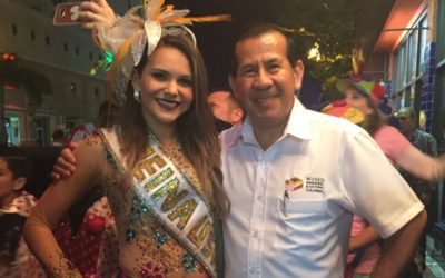 VIDEO Saludo Soberana del Carnaval de Barranquilla en Miami