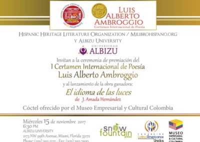 Cóctel ofrecido por el Museo Empresarial y Cultural Colombia