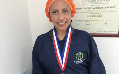 Entrega de reconocimiento talento 2021 a la Dra: Claudia Lancheros Roncancio.
